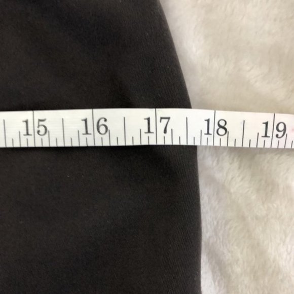 elie Tahari Dark Brown Structured Pencil Skirt, 4 - Picture 11 of 12